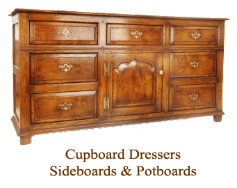 Cupboard Dressers - Sideboard & Potboards