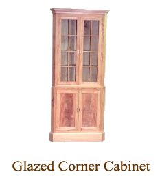 Glazed Corner Cabinet