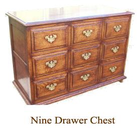 Nine Drawer Chest