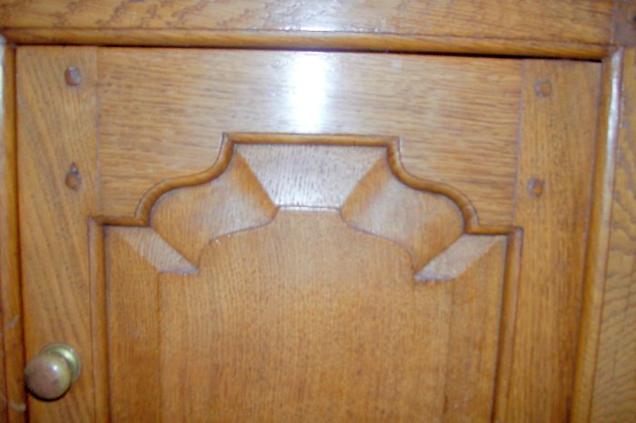 O'Gee Carved Dresser Door