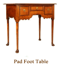 Pad Foot Table