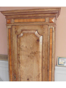The Burnham with Yew Tree Inlay Bespoke Gun Cabinet