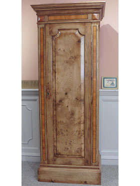 The Burnham with Yew Tree Inlay Bespoke Gun Cabinet