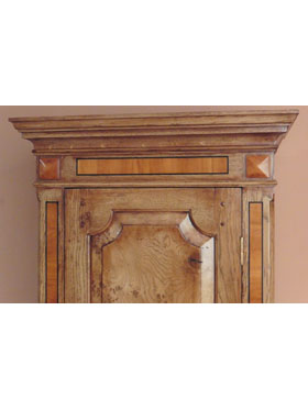 The Burnham with Yew Tree Inlay Bespoke Gun Cabinet