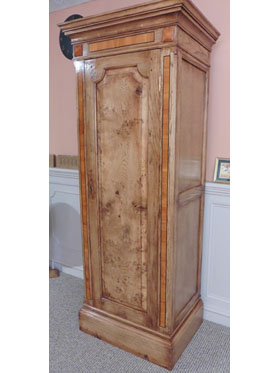 The Burnham with Yew Tree Inlay Bespoke Gun Cabinet