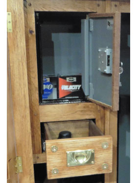 The Felbrigg with Ammo Safe Bespoke Gun Cabinet